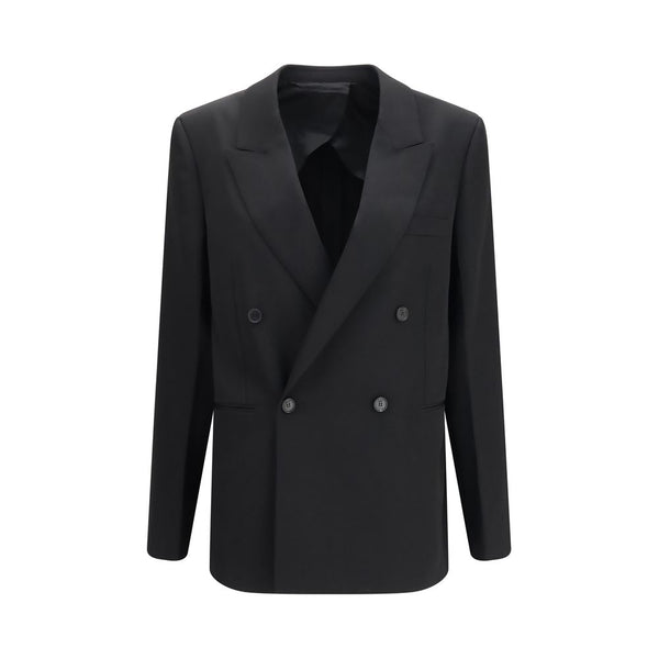 Black Wool Oves Aries Blazer Clothing