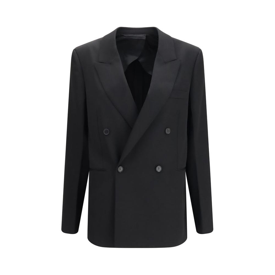 Black Wool Oves Aries Blazer Clothing