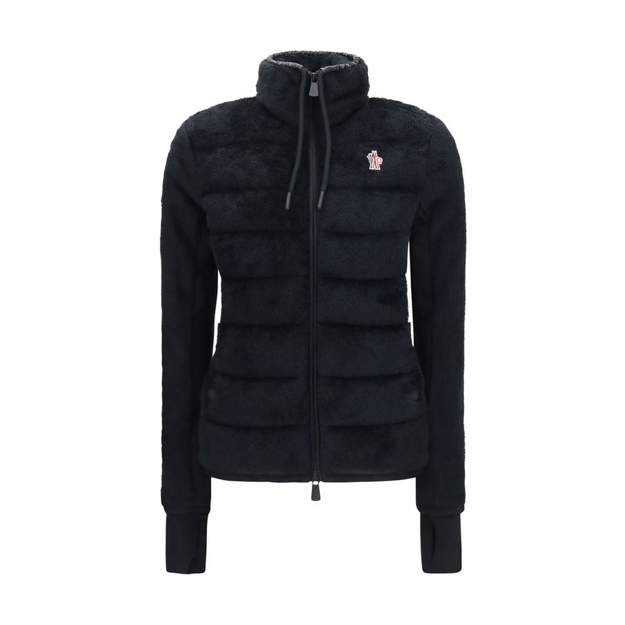 Black Polyester Sweatshirt Clothing