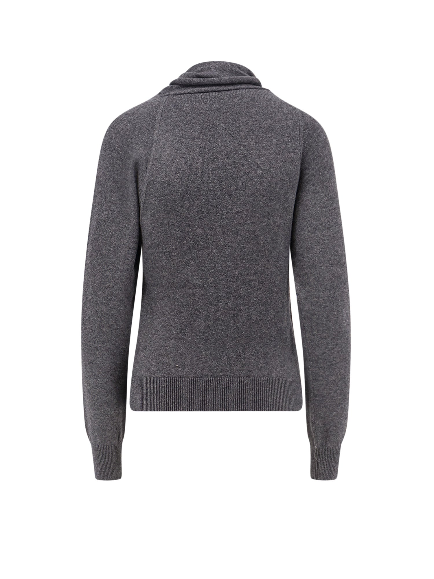 Tom Ford Sweaters Dark Grey Melange Material: Cashmere - Cotton