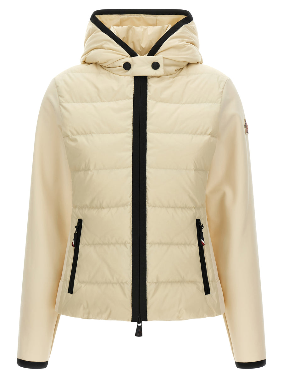 White Polyamide Cardigan Clothing
