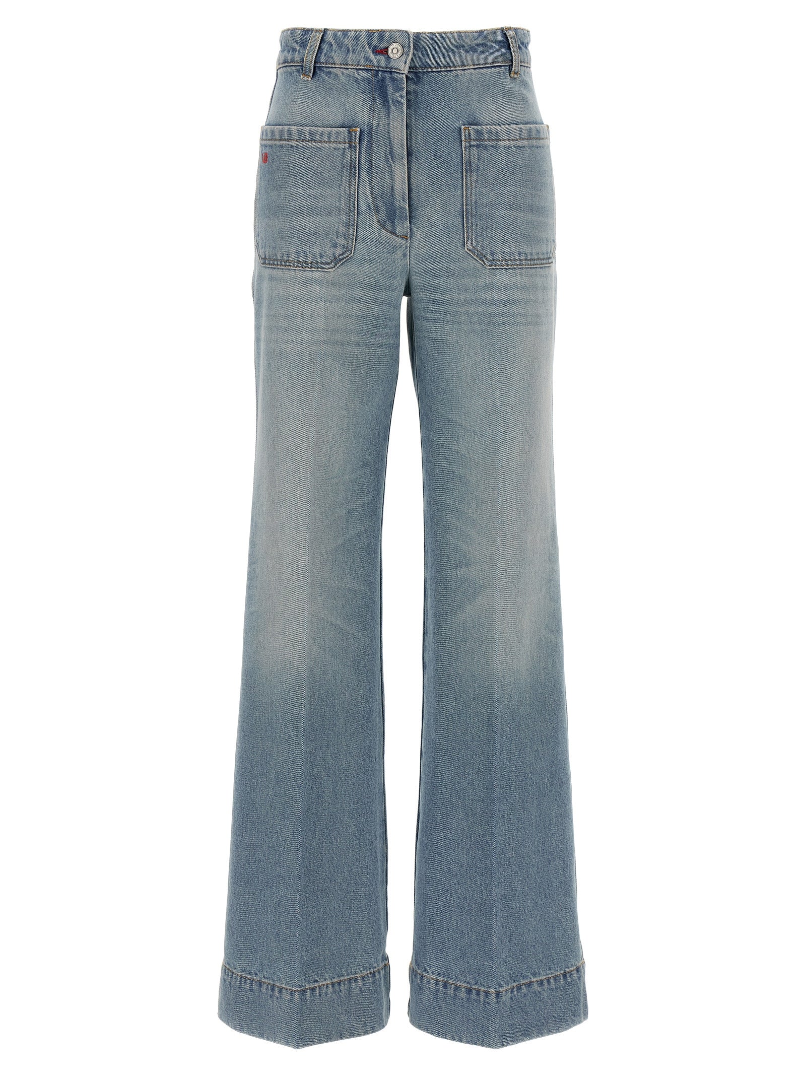 Alina Jeans Blue Cotton