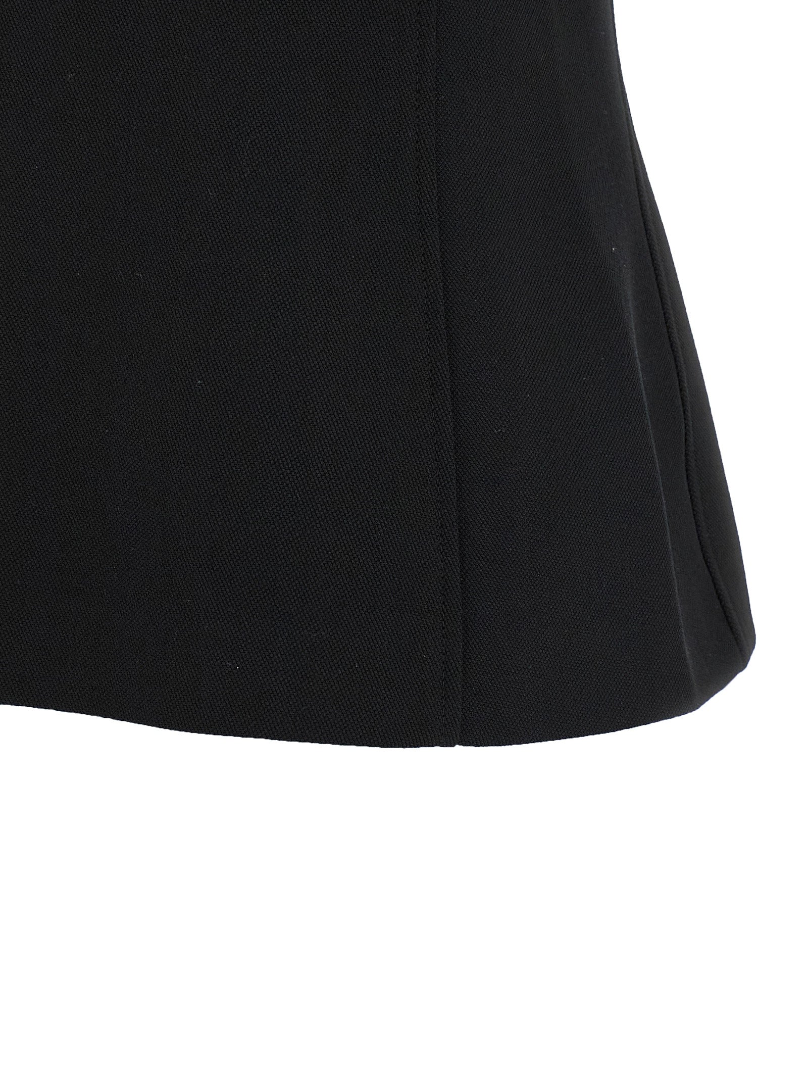 Cut-Out Cami top Black Polyester Tops