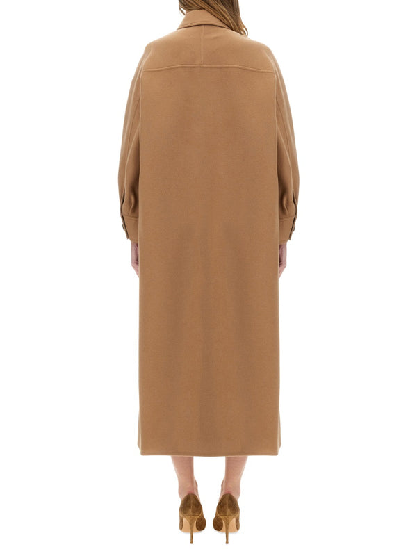Coat Aldo 134 Beige Virgin Wool Trench & Raincoats