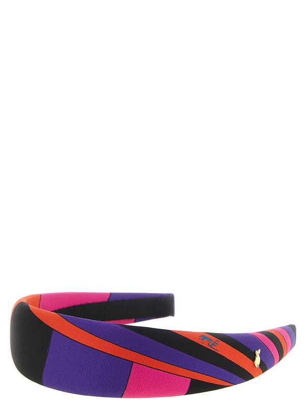 Multicolor Silk Headband Accessory