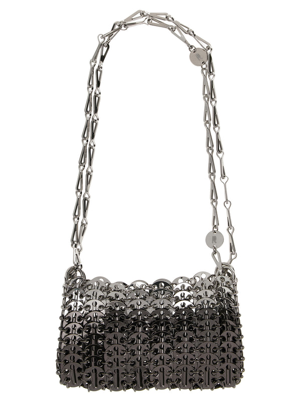 Silver Stainless Steel Shoulder Bag