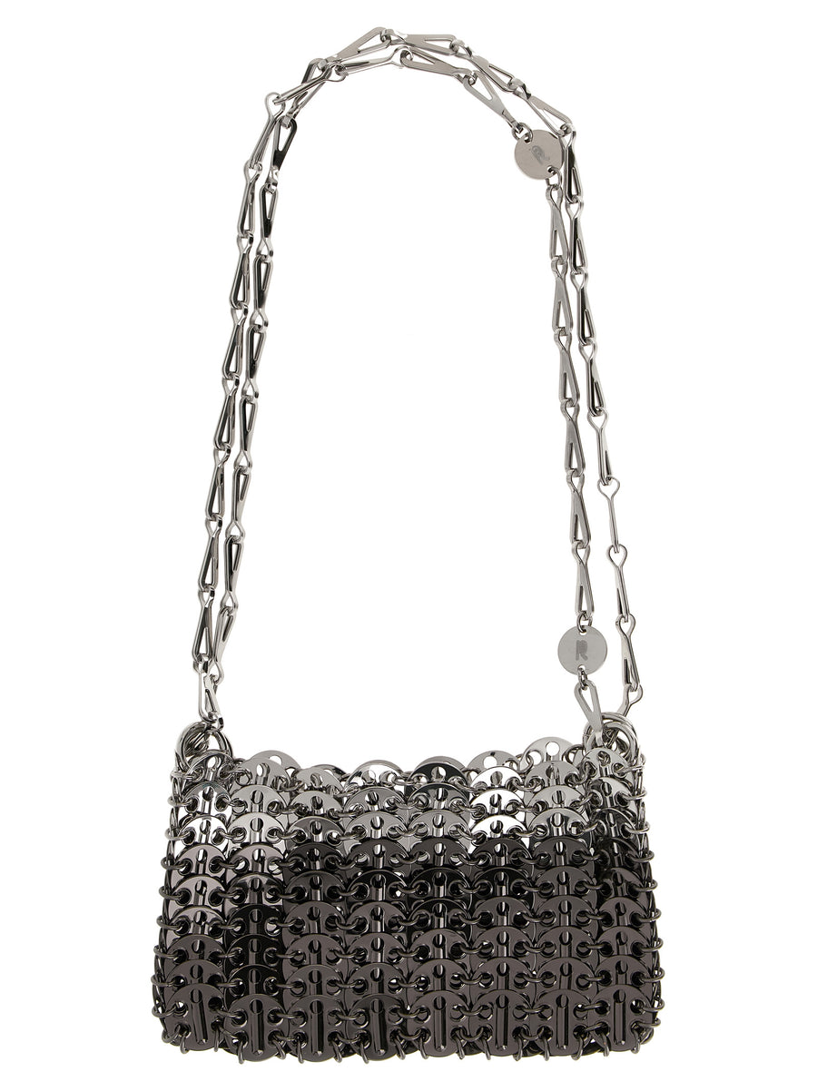 Silver Stainless Steel Shoulder Bag