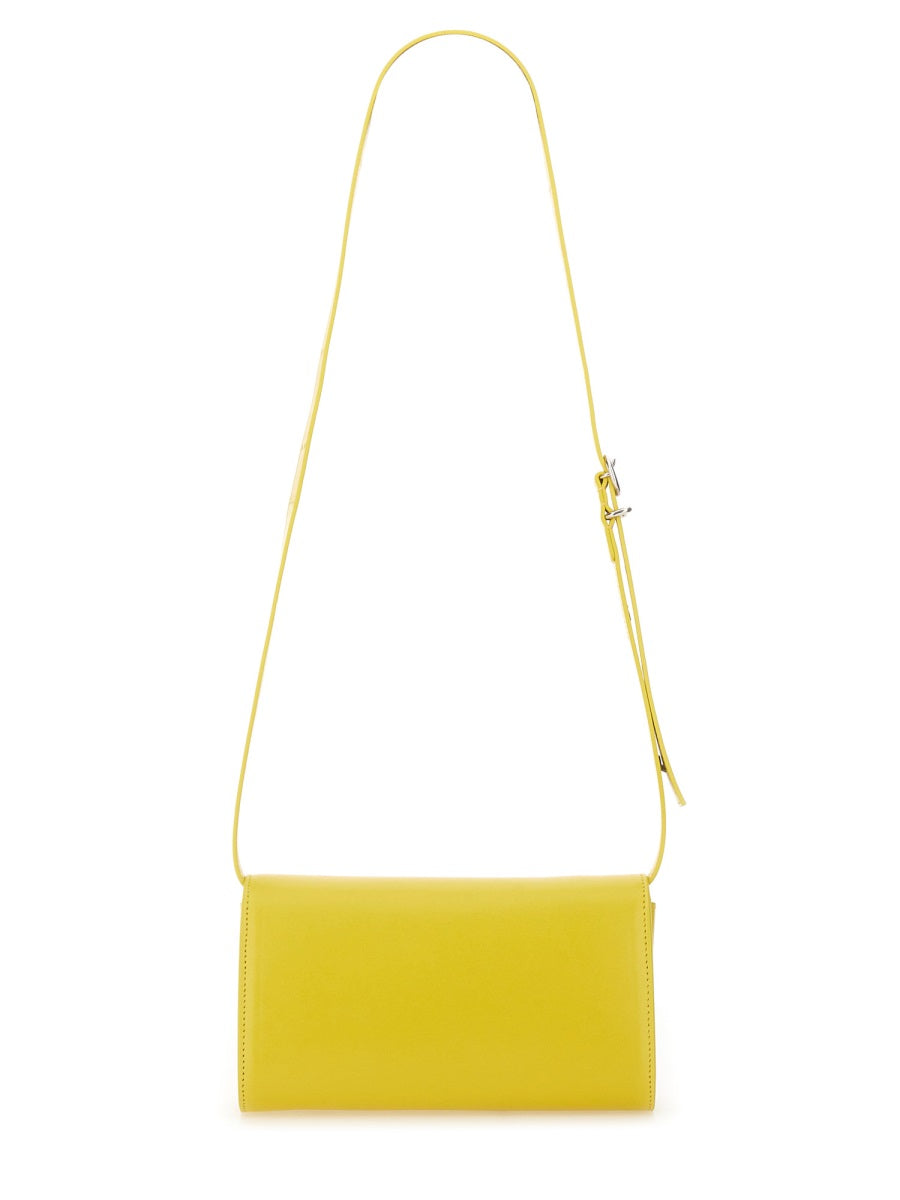 All-Day Bag Yellow Leather Shoulder