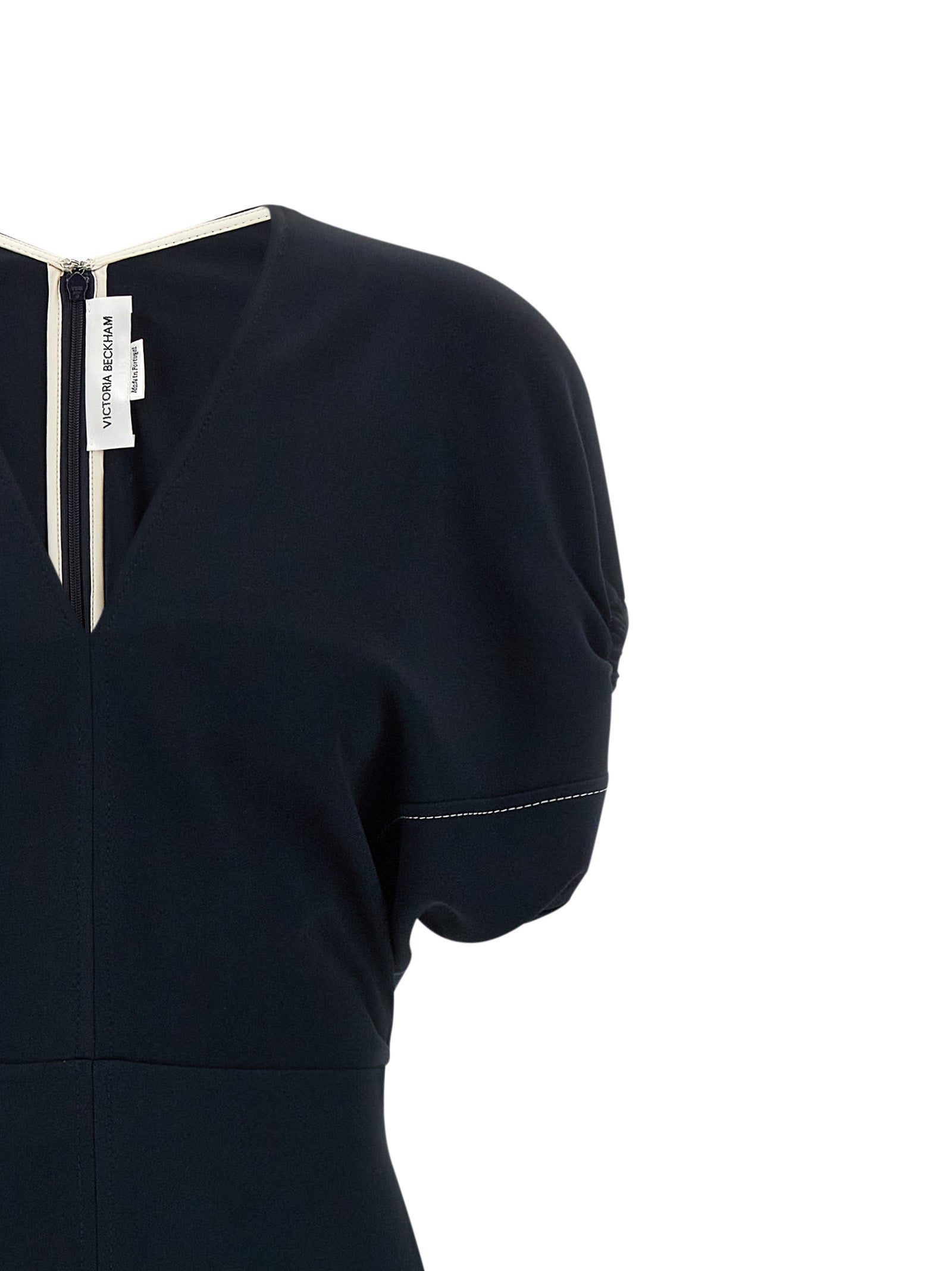 Edith dress Blue Viscose Acetate Elastane