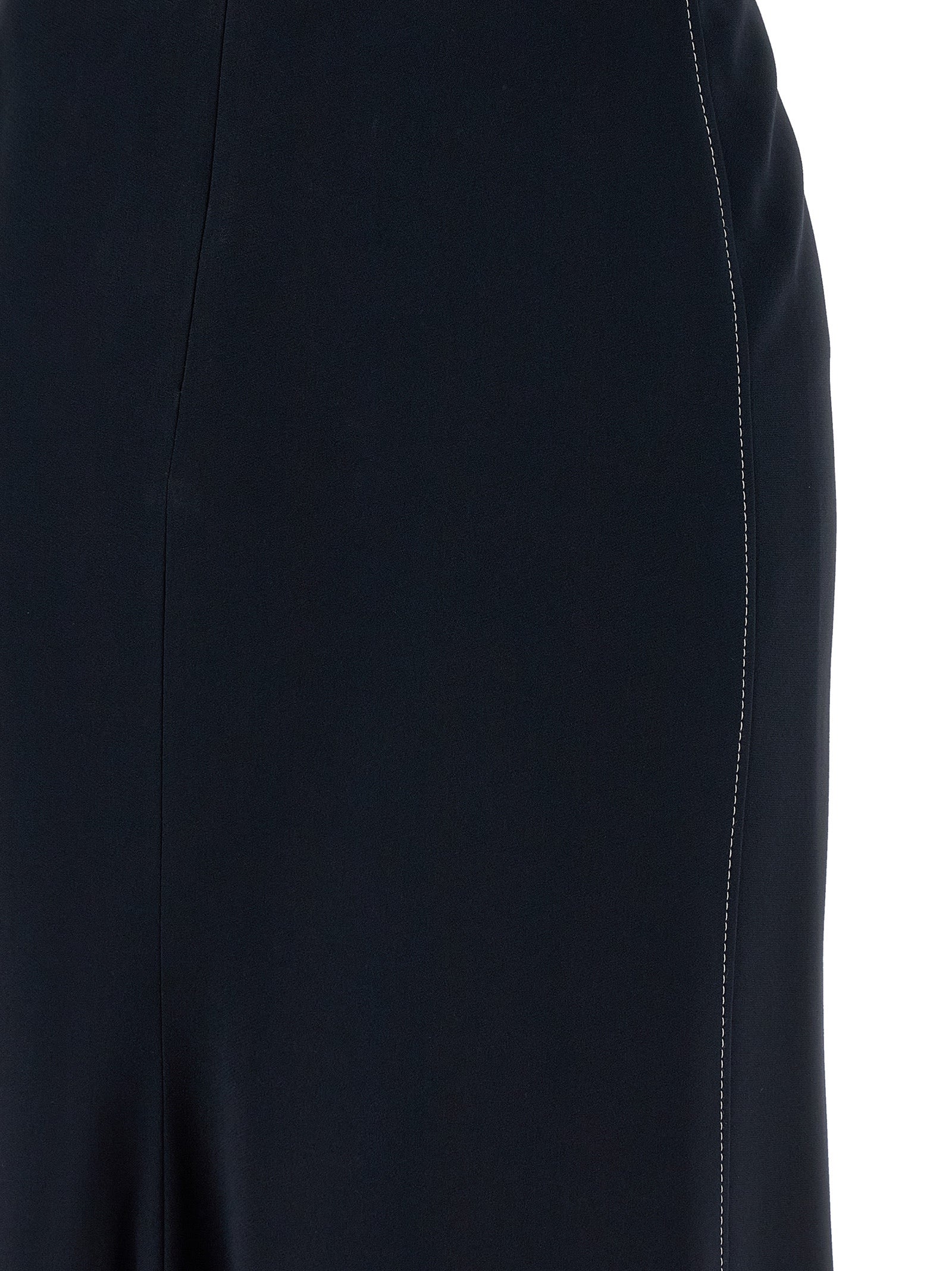 Edith dress Blue Viscose Acetate Elastane