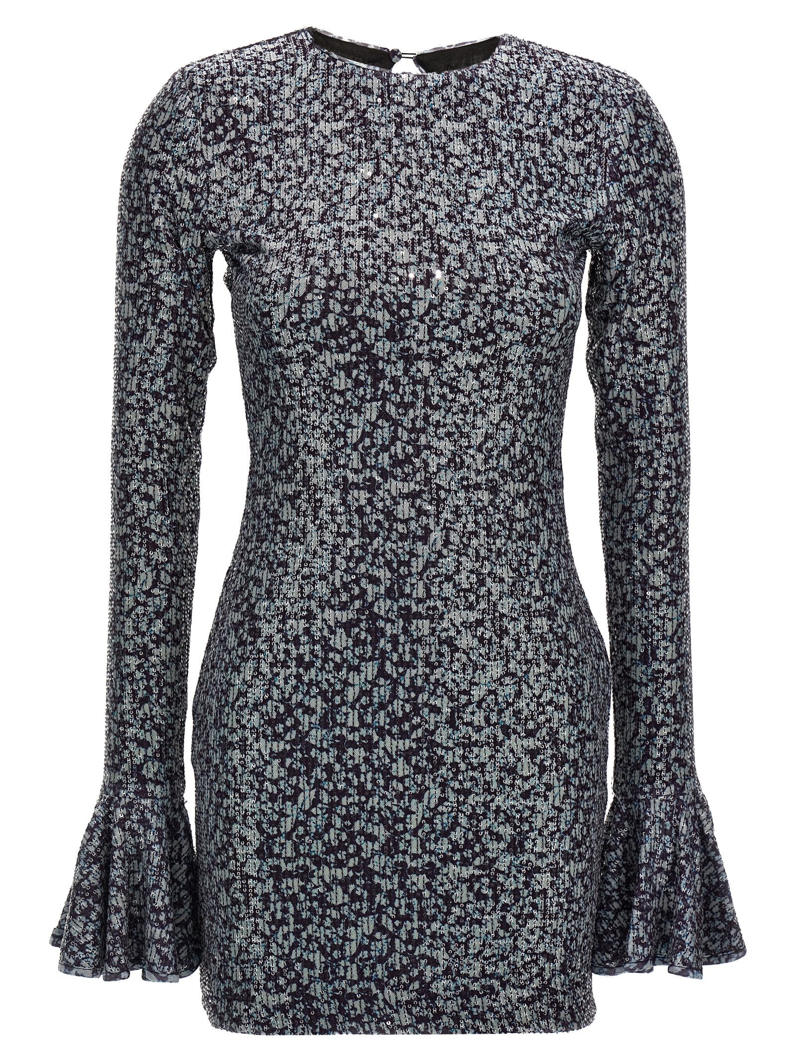 Mini Sequin Dress Polyester