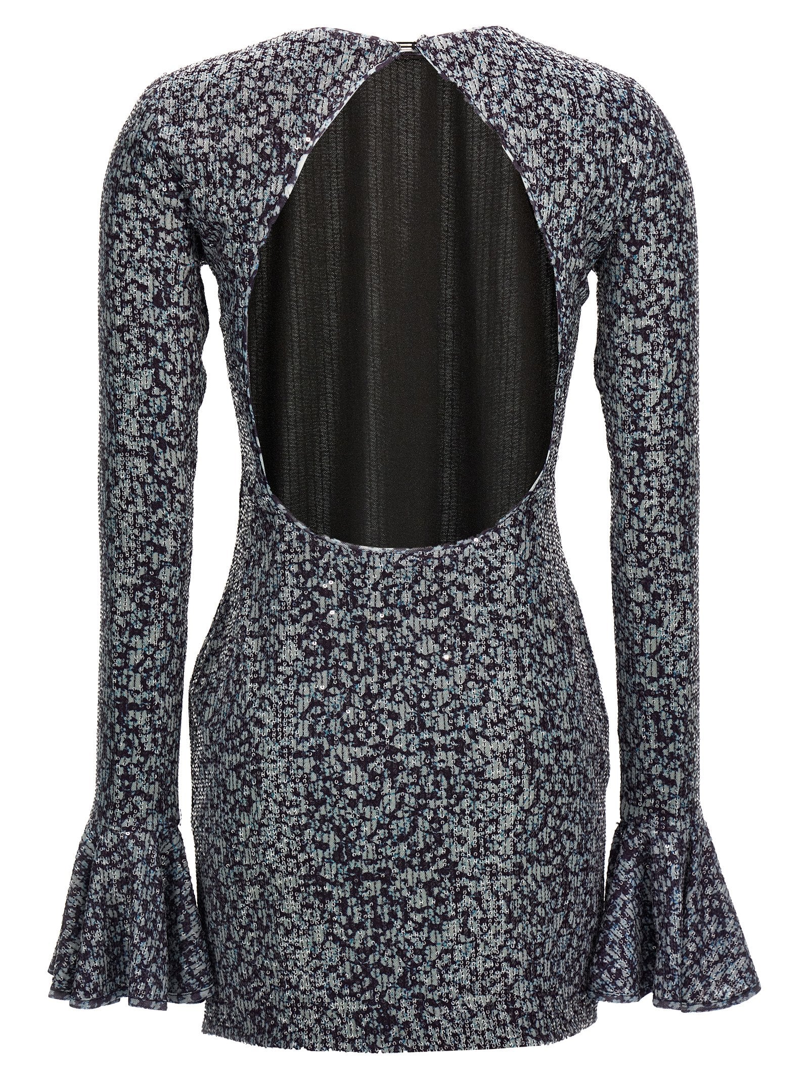Mini Sequin Dress Polyester