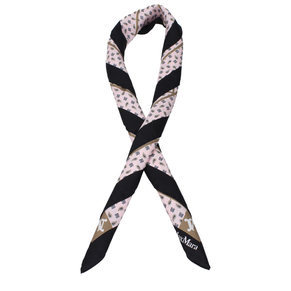 Pink Silk Foulard Accessory