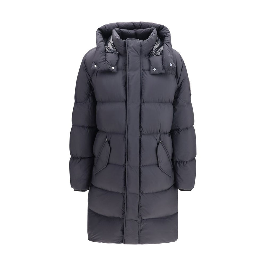 Black Nylon Coat Clothing