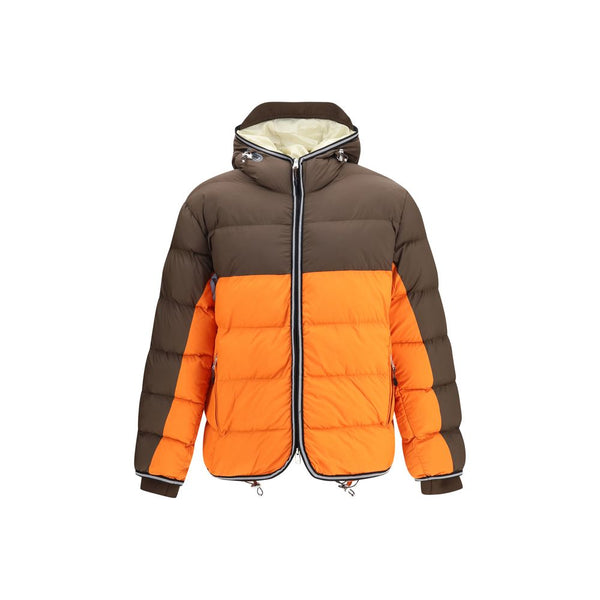 Multicolor Recycled Polyester Full-Length Jacket Clothing