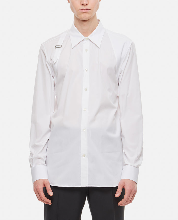 Alexander McQueen Shirts White Co Ea