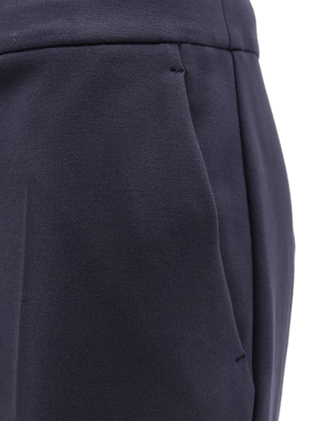 Max Mara RTW Blu Marino Viscosa Poliammide Elastane