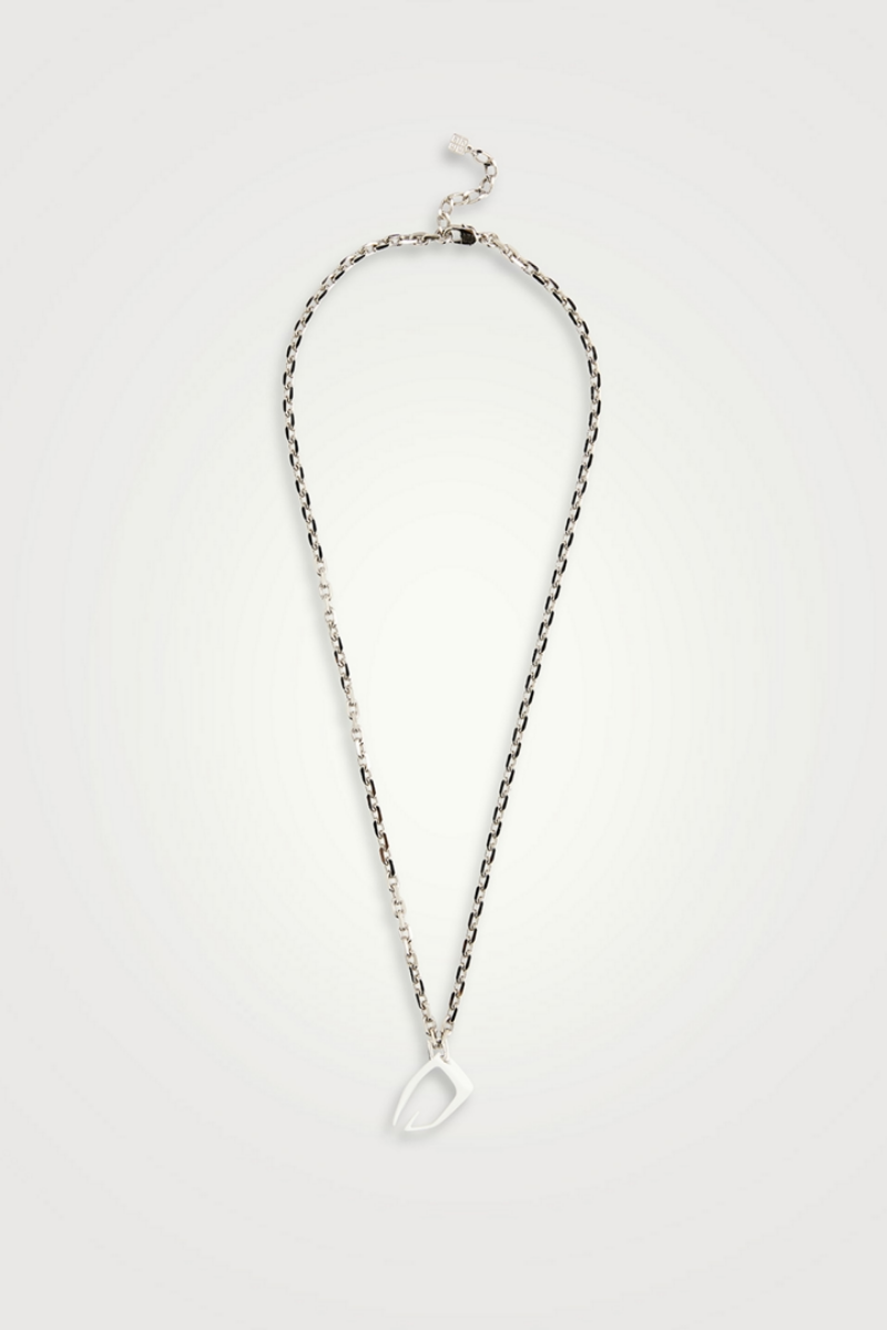 Givenchy Giv Cut Colored Pendant Necklace_optic White White,red Necklaces & Pendants