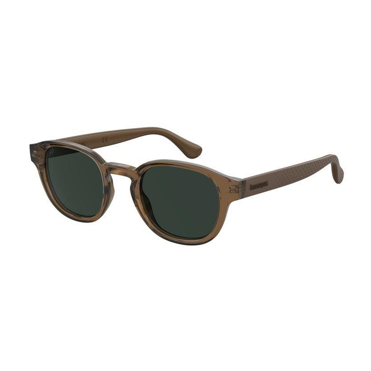 Salvador Marrone Rubber Occhiali Da Sole