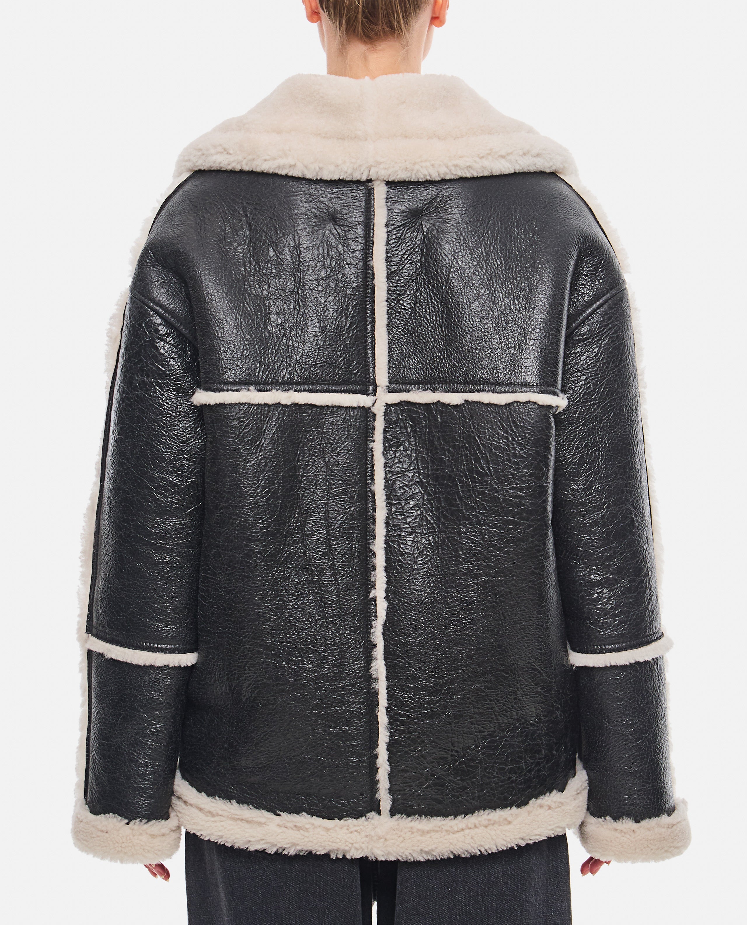 HALFBOY Jackets Black Ovine Leather