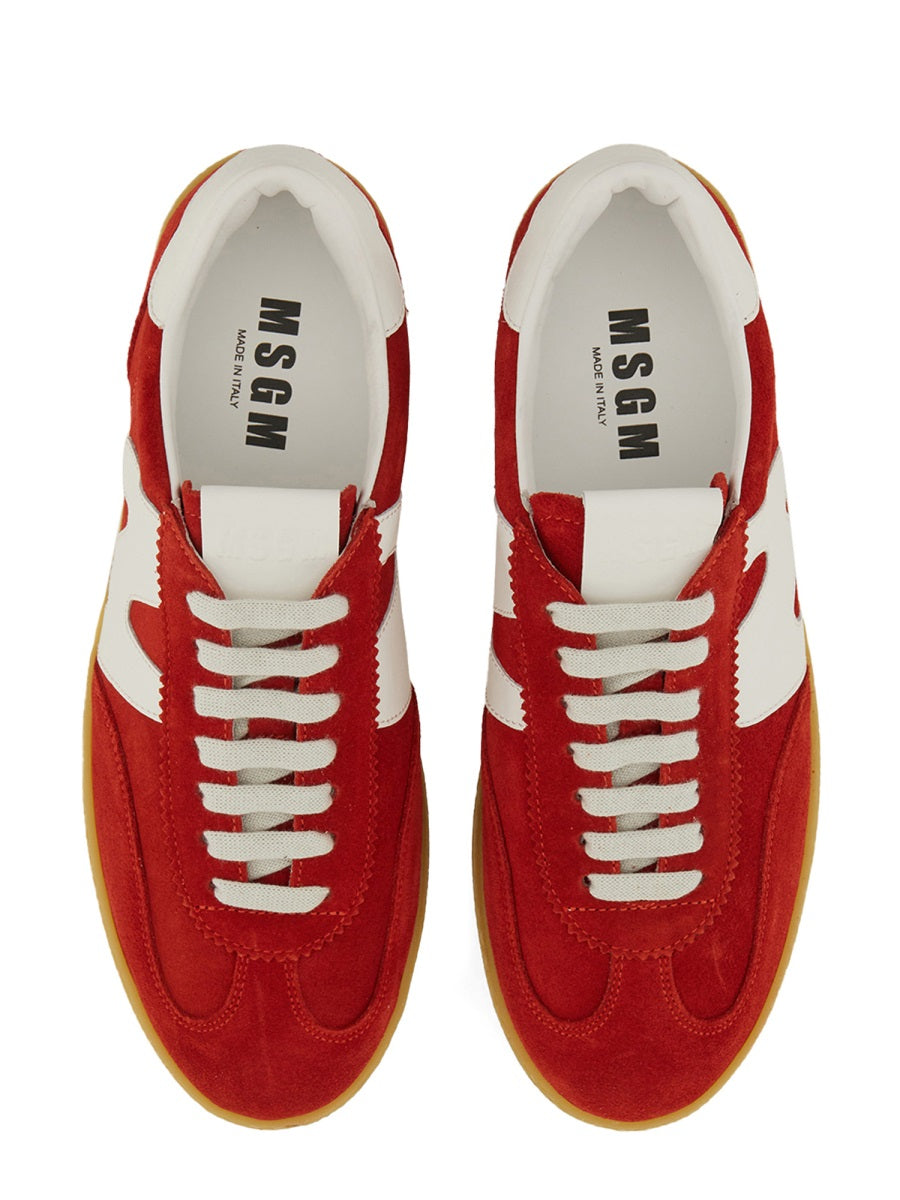 Retro Sneaker Red Trainers