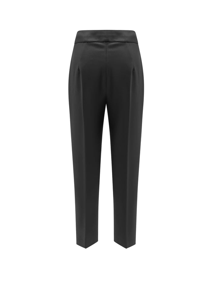 Max Mara RTW Black Viscosa Poliammide Elastan