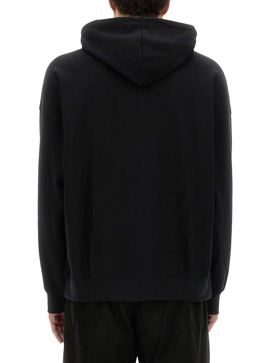 Hoodie Black Cotton Sweatshirts