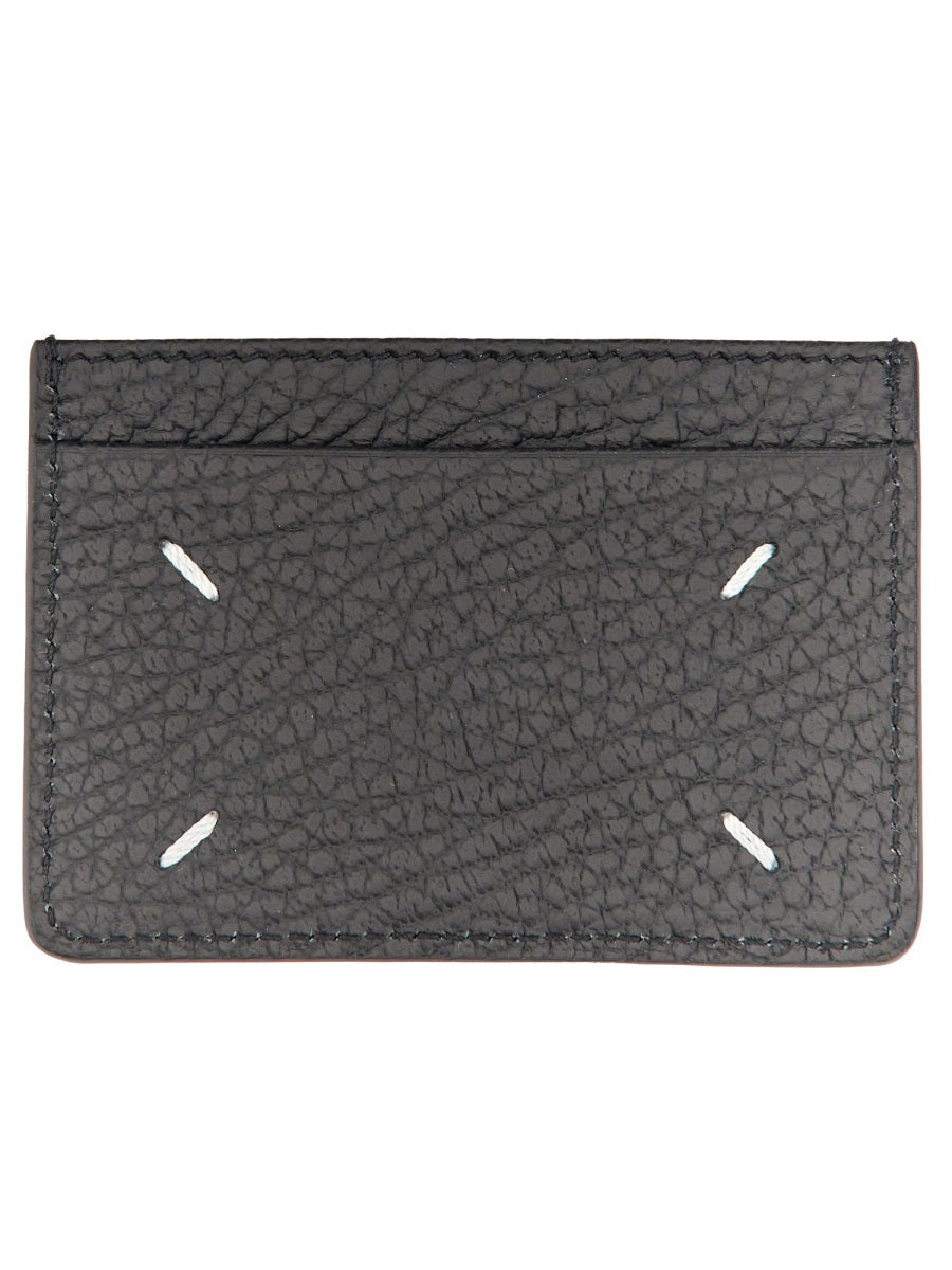 Leather Card Holder Black Wallets & Purses