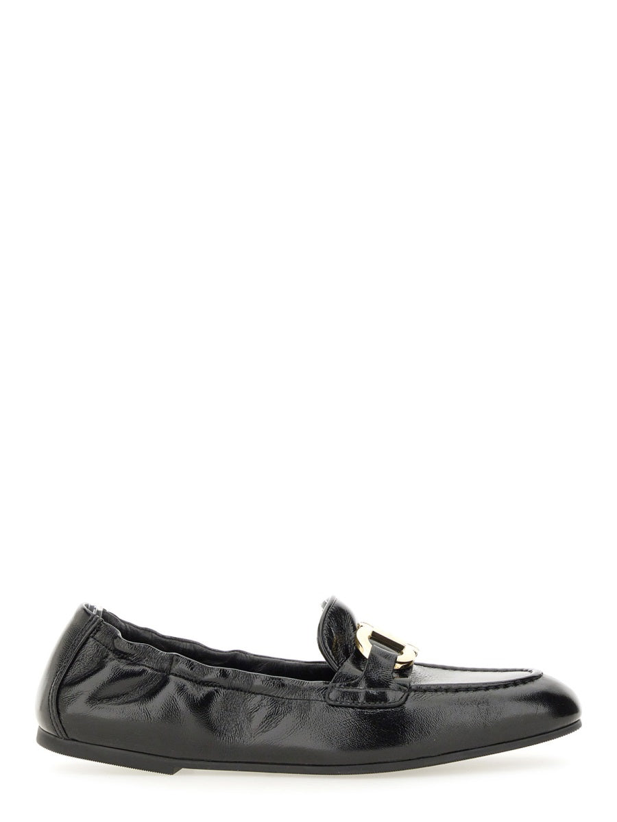 Loafer Black Lamb Leather Loafers