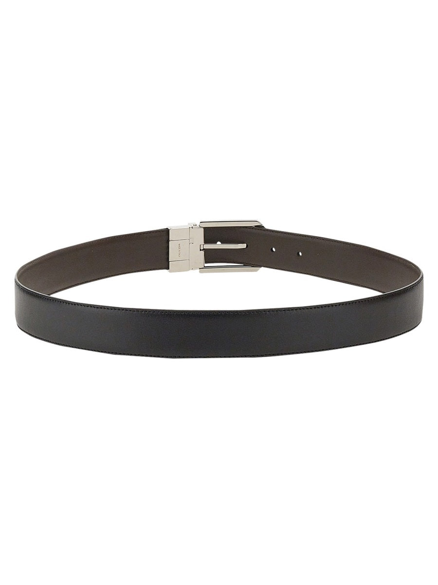 Belt Reversible Black Leather