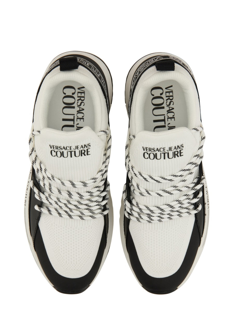 Sneakers Dynamic White Polyester Polyurethane Trainers