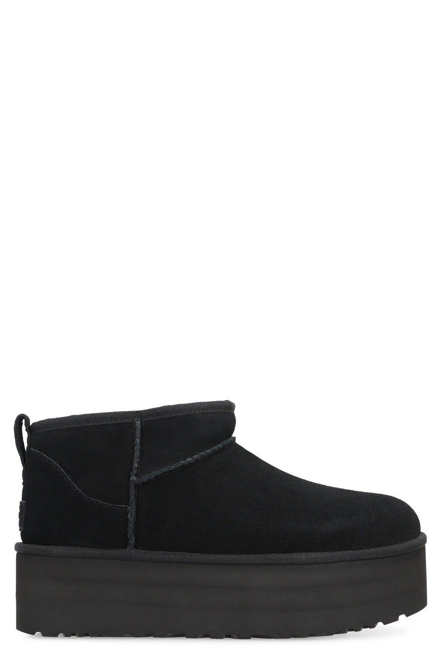 Classic Ultra Mini Boots Black Ovine Leather