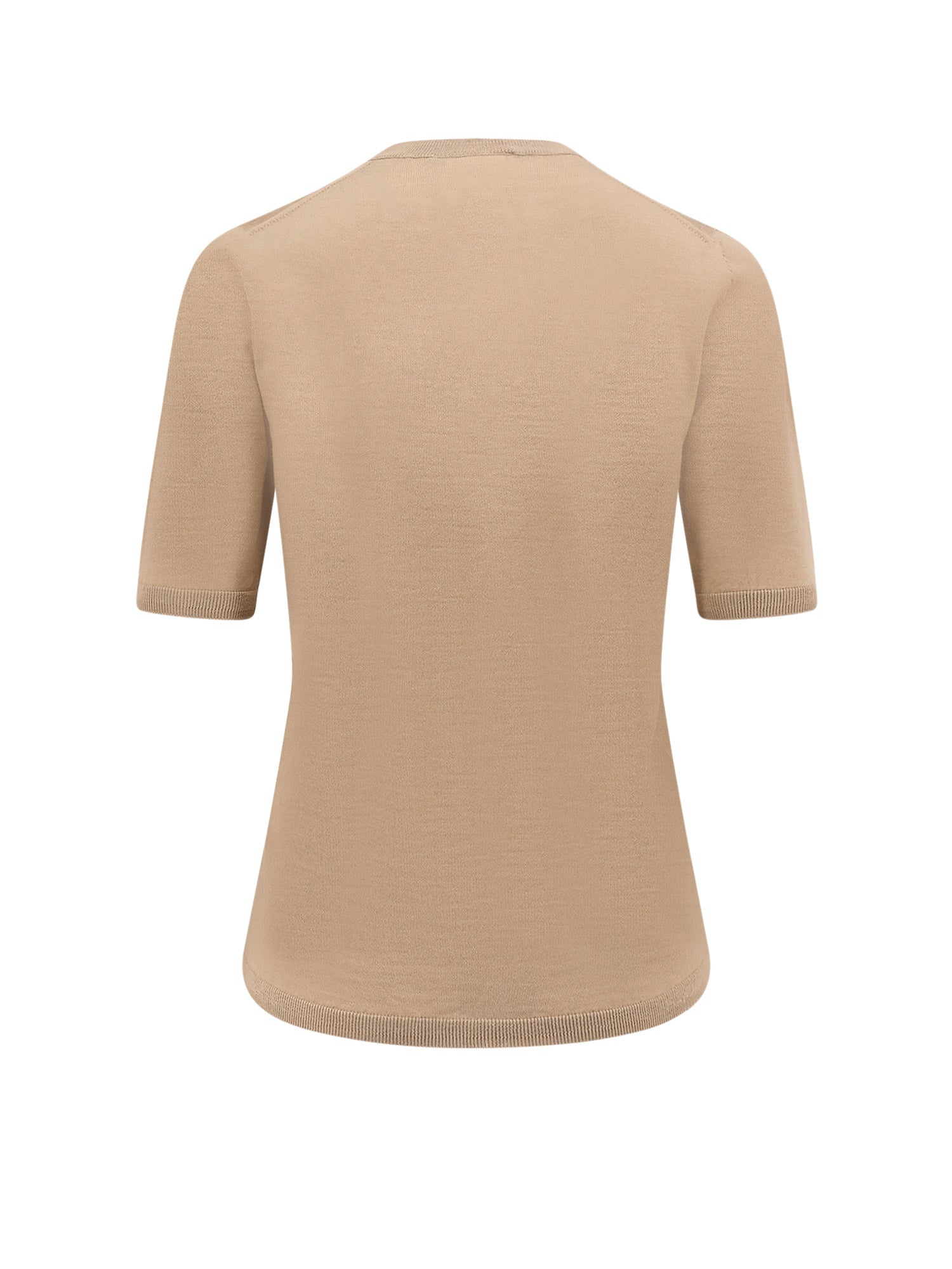 Max Mara T-Shirts And Polos Sand Lana Vergine