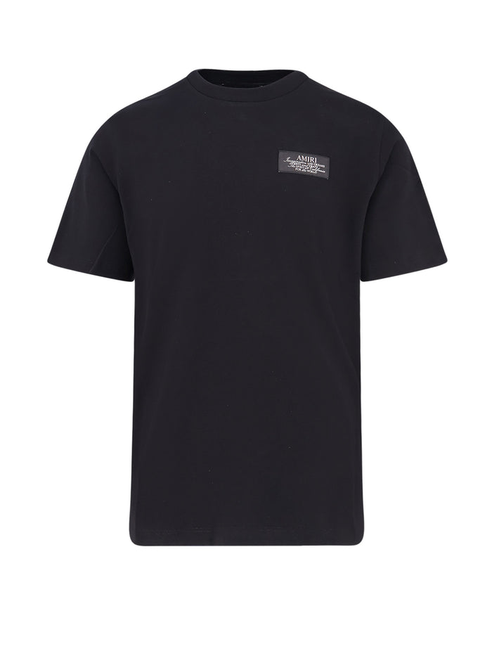 Amiri T-Shirts And Polos Black Cotone