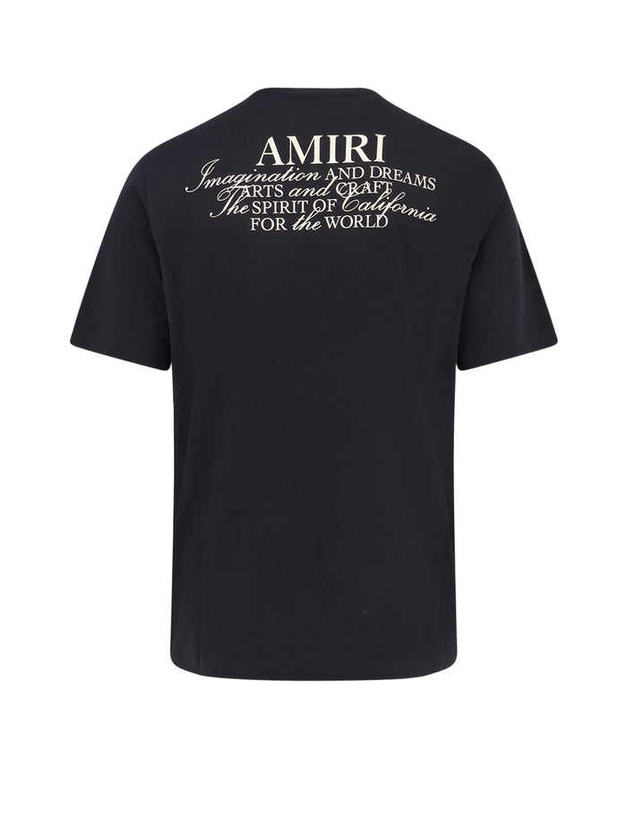 Amiri T-Shirts And Polos Black Cotone