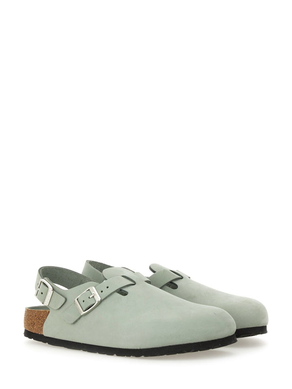 Tokio Leather Sandals Grey