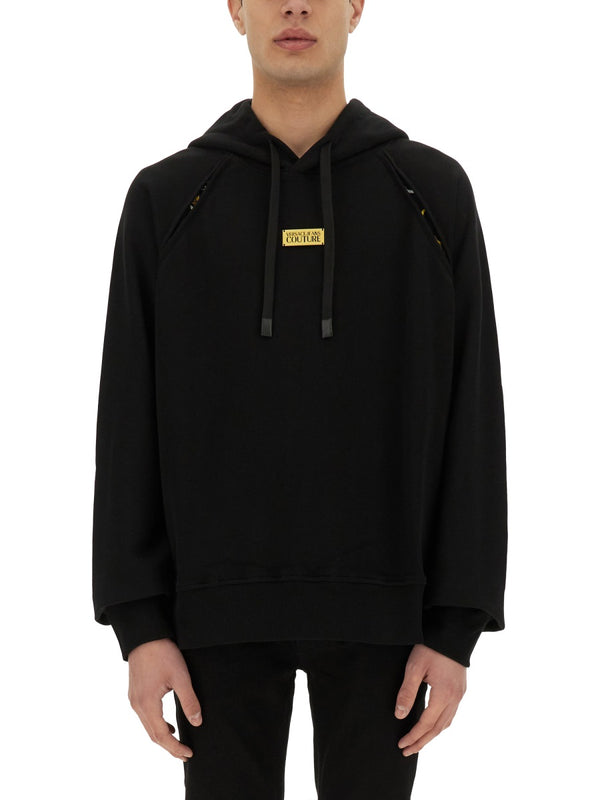 Hoodie Black Cotton Sweatshirts