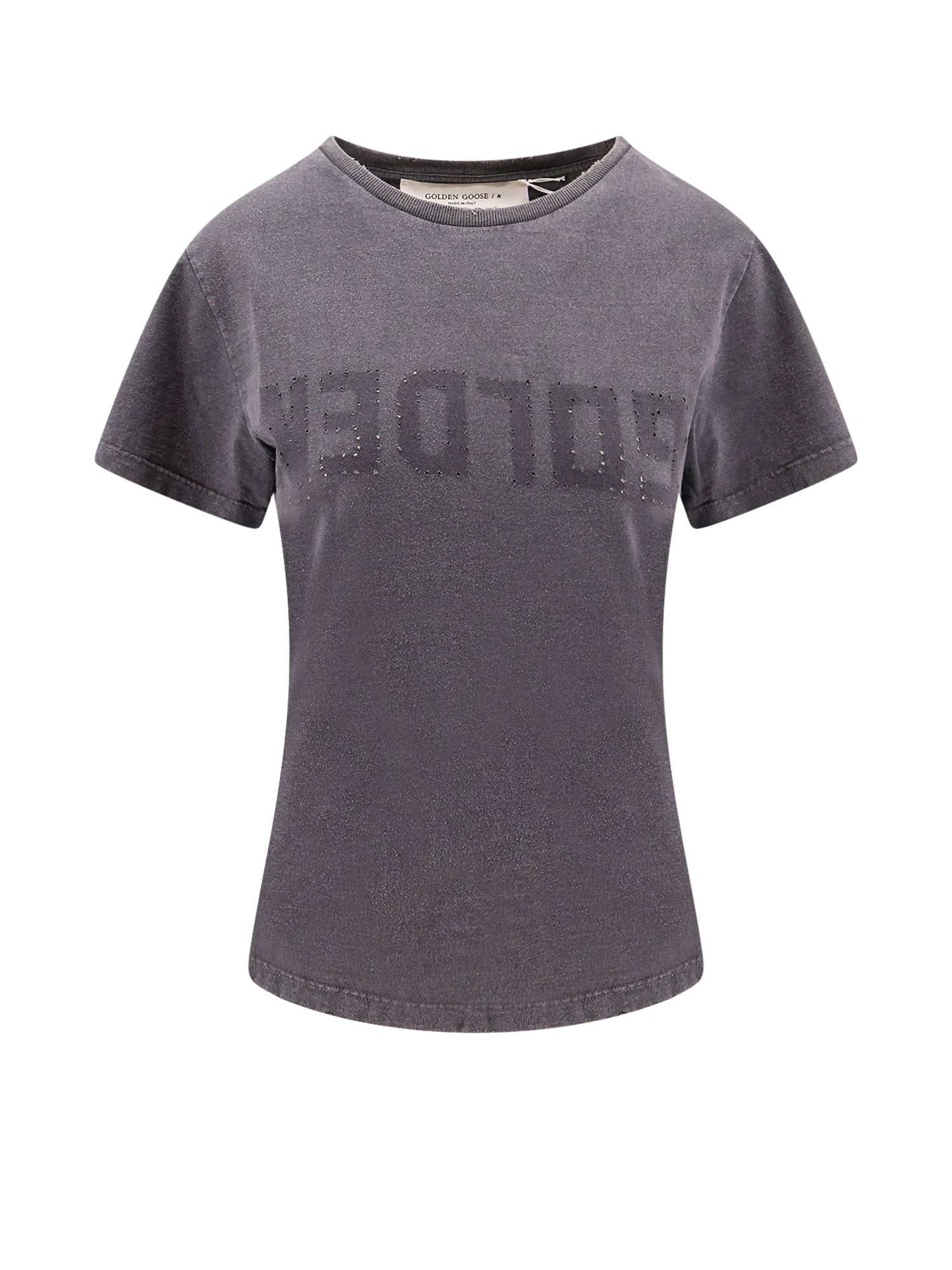 Golden Goose T-Shirts And Polos Grey Cotone
