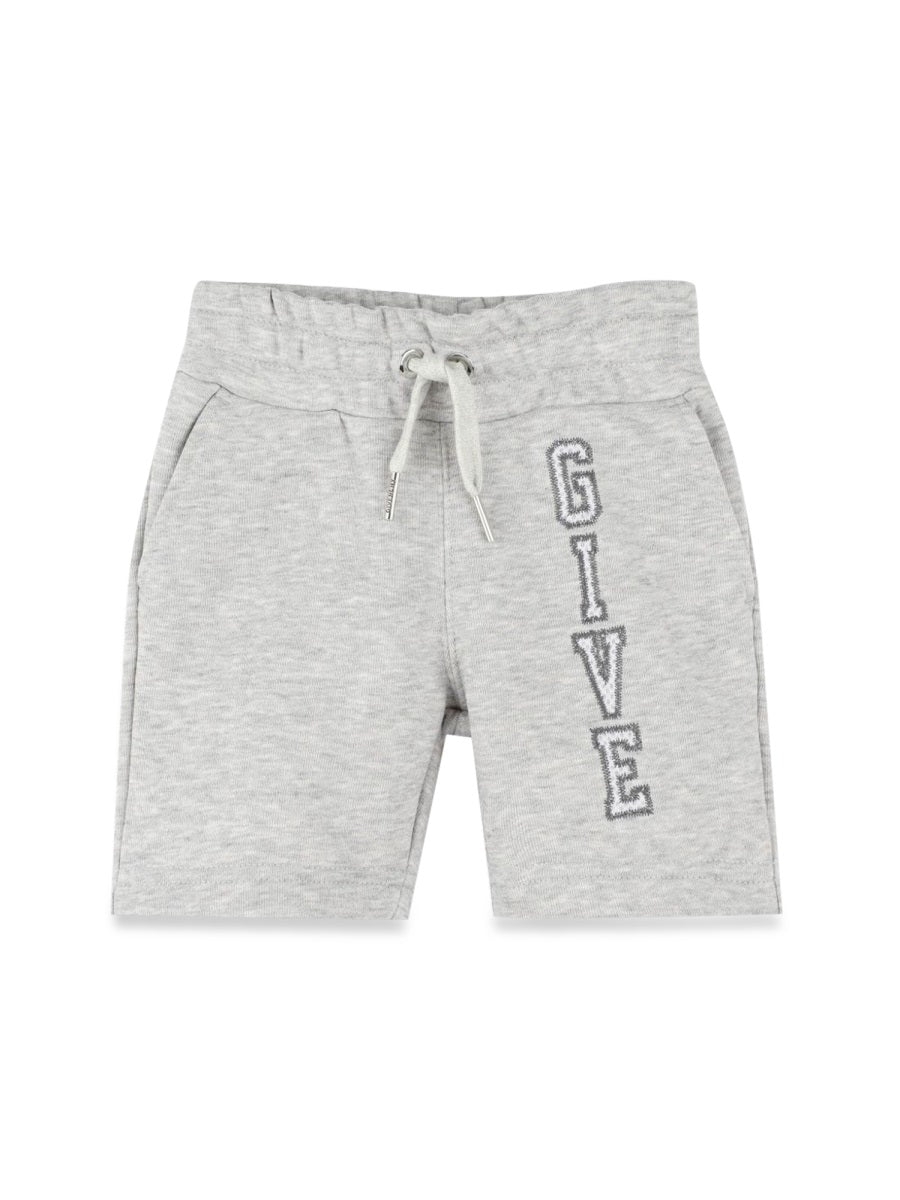 Shorts Cotton-Blend Grey