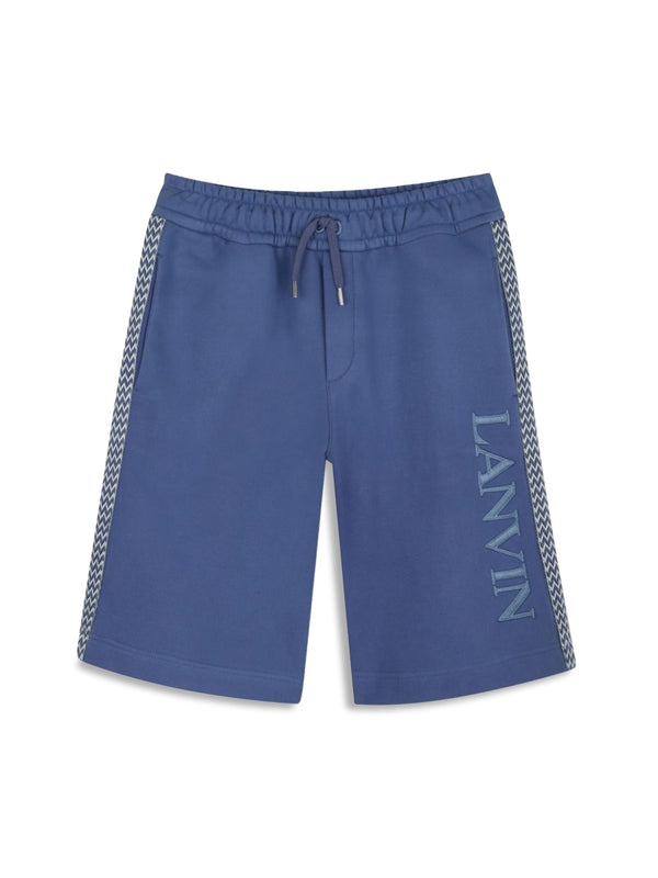 Bermuda Shorts Grey Cotton - Lining