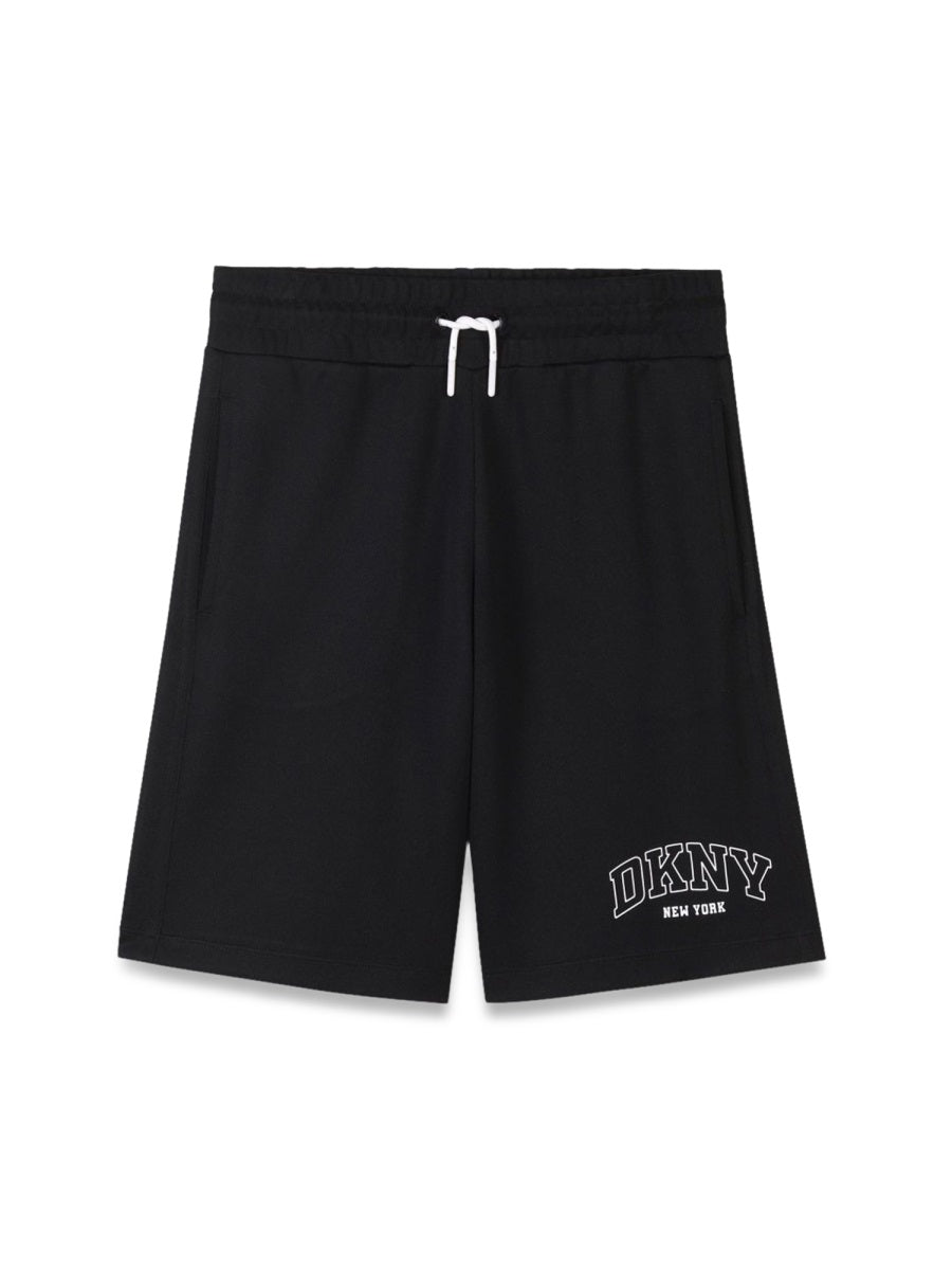 Bermuda Shorts Black Polyester