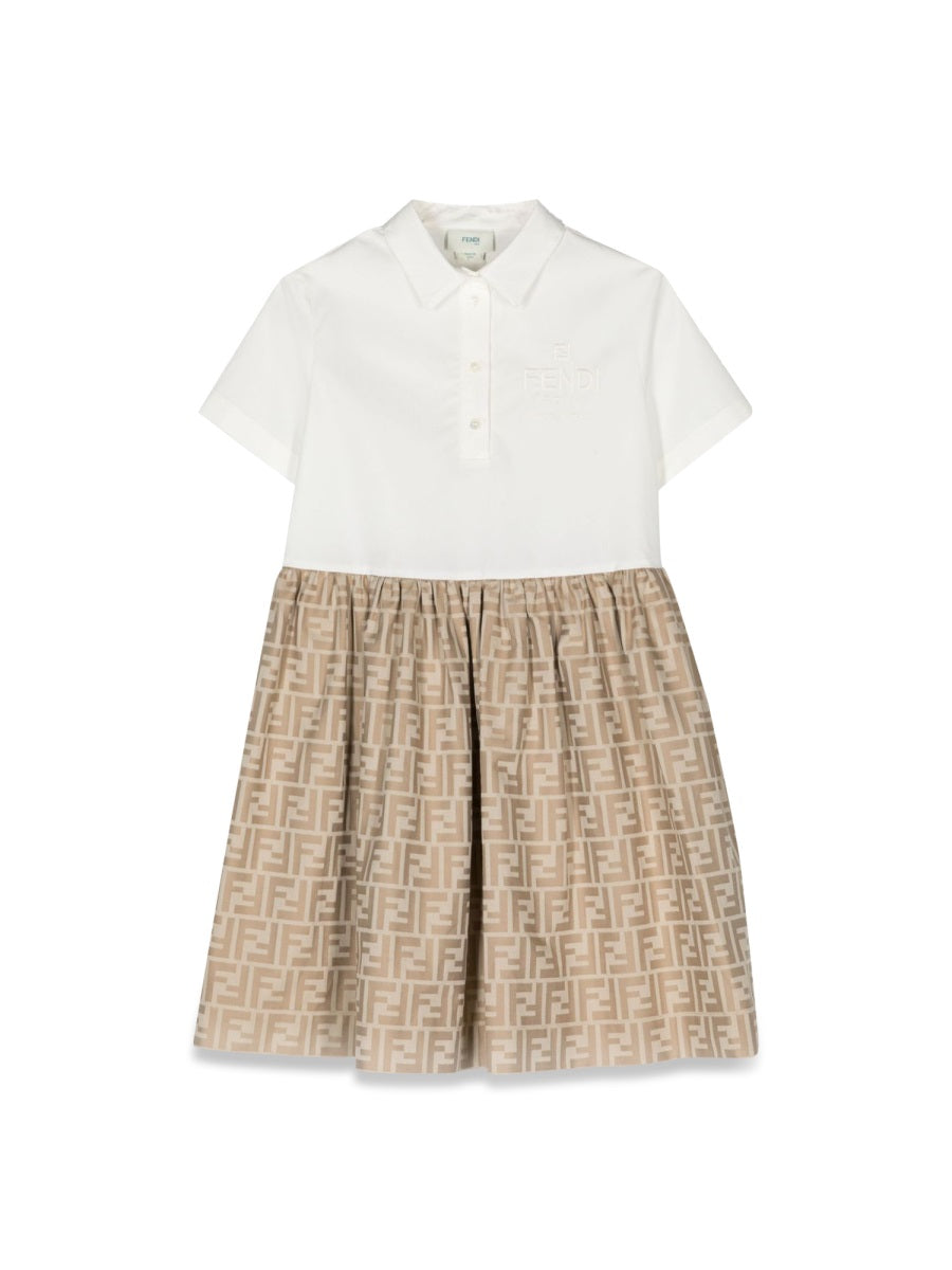 Dress Ff Whispered Multicolour Cotton