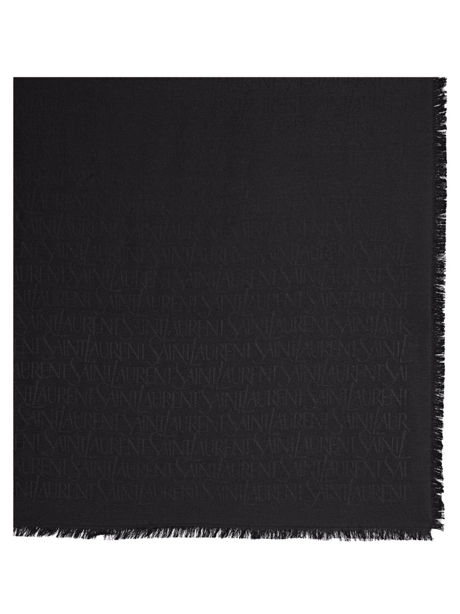 Square Scarf Black