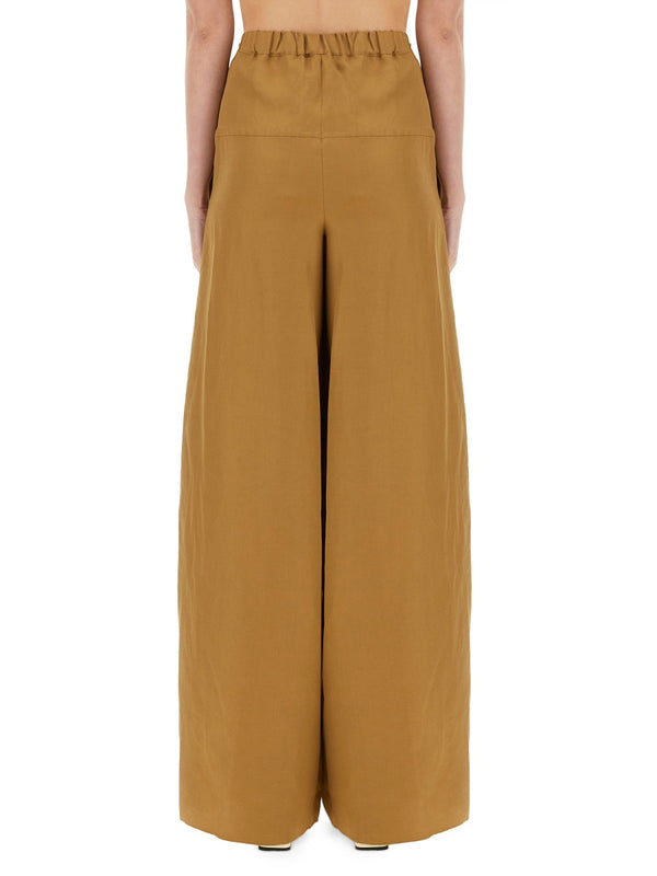 Trousers Honor Beige Flaxlinen