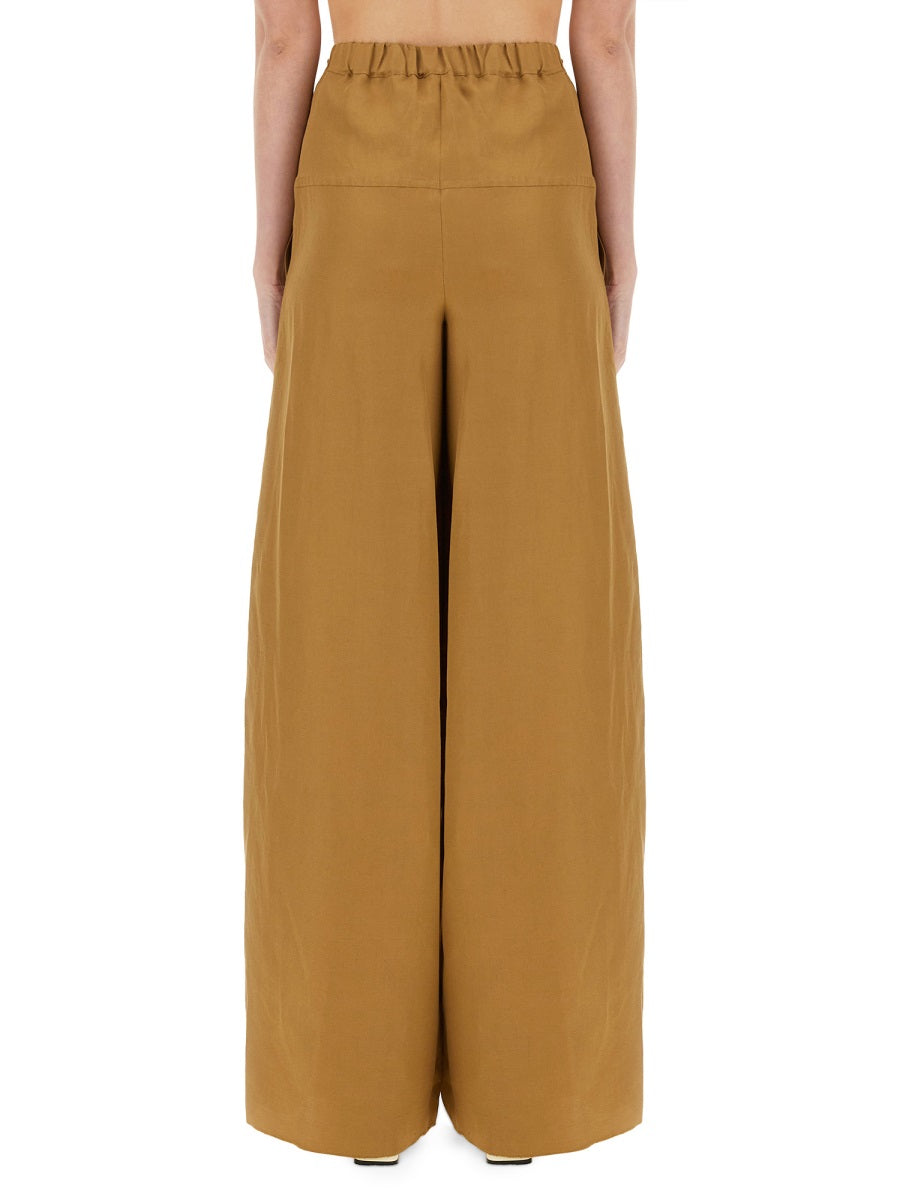 Trousers Honor Beige Flaxlinen