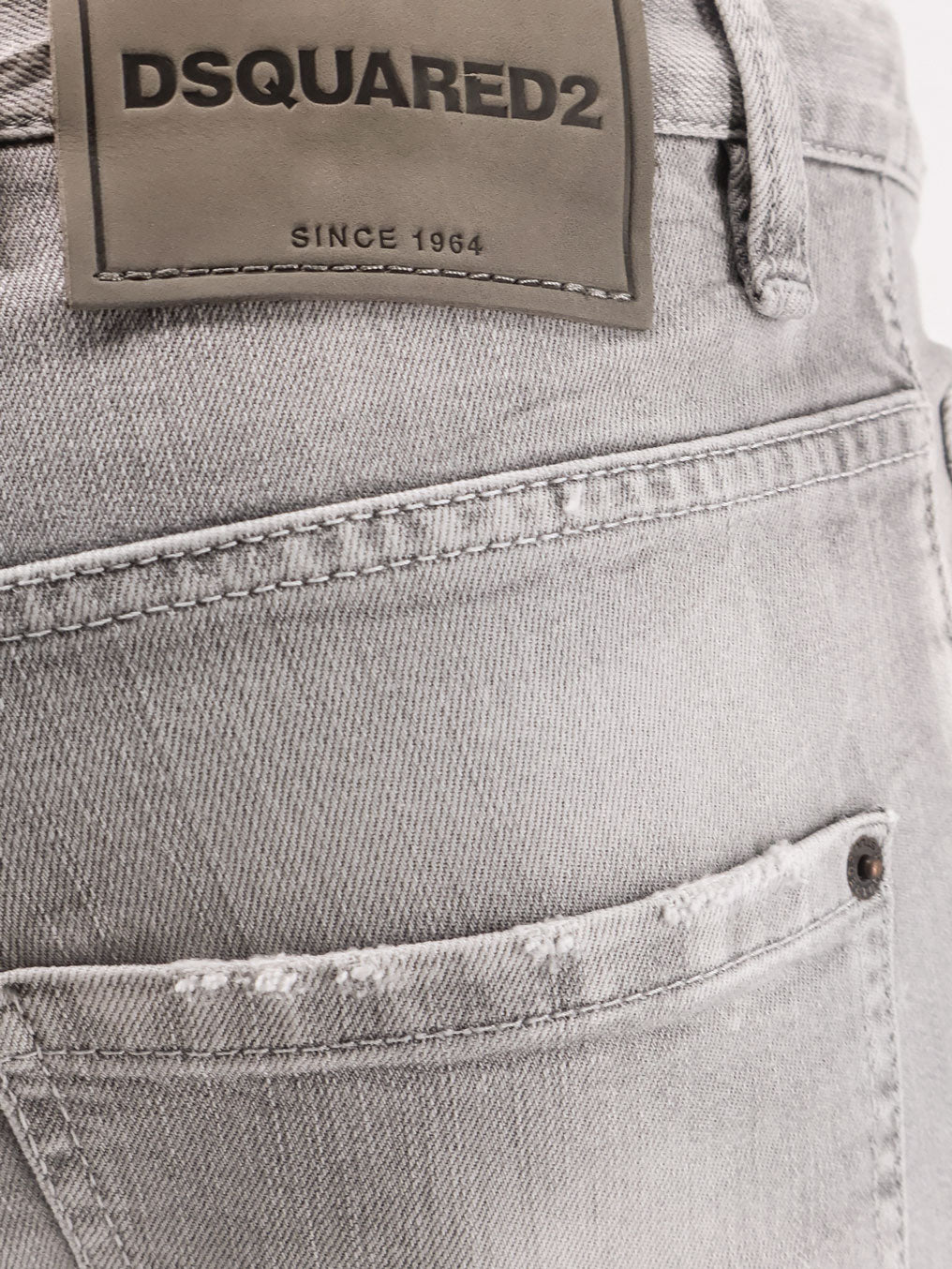 Dsquared2 Jeans Grey Cotone Elastan