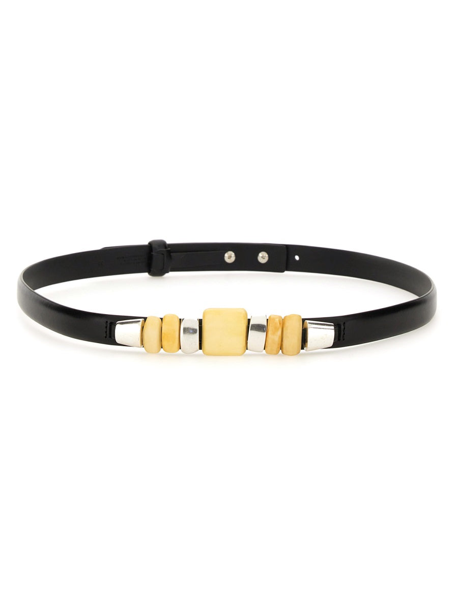 Multicolour Belt Leather