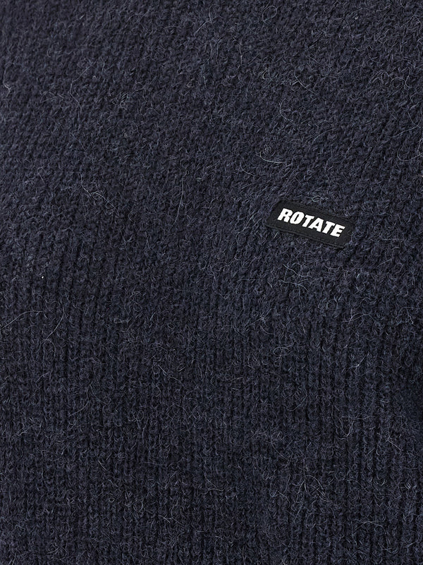 Rotate Birger Christensen Knit Puff Sweater