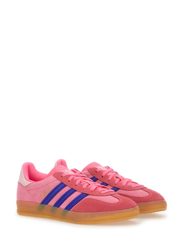 Gazelle Indoor Sneaker Pink Leather Trainers