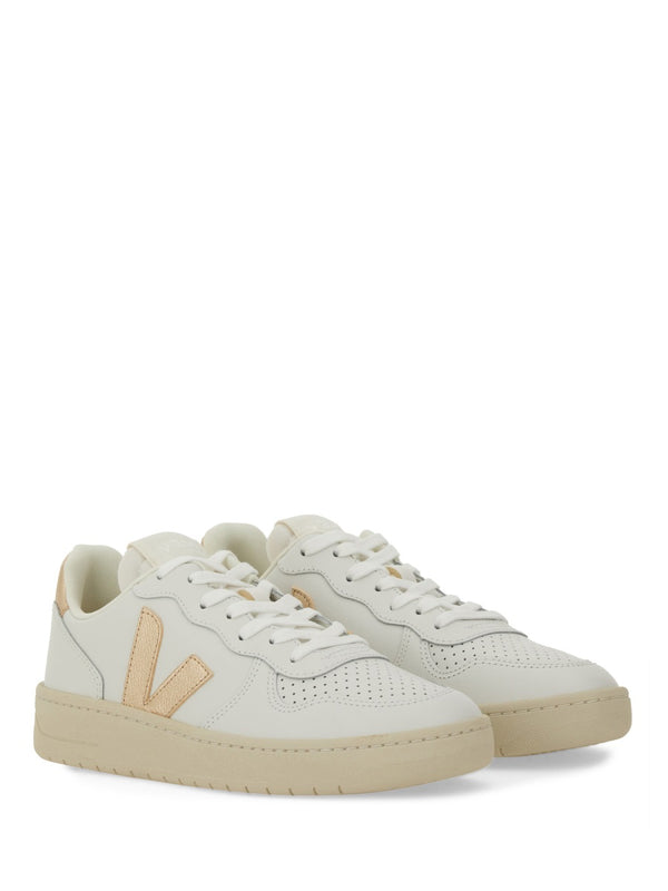 Sneaker V-10 White Upper: Leather Trainers